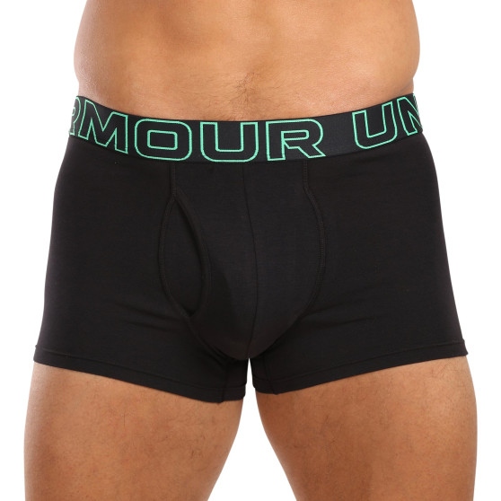 3PACK vīriešu bokseru šorti Under Armour melni (1383891 002)