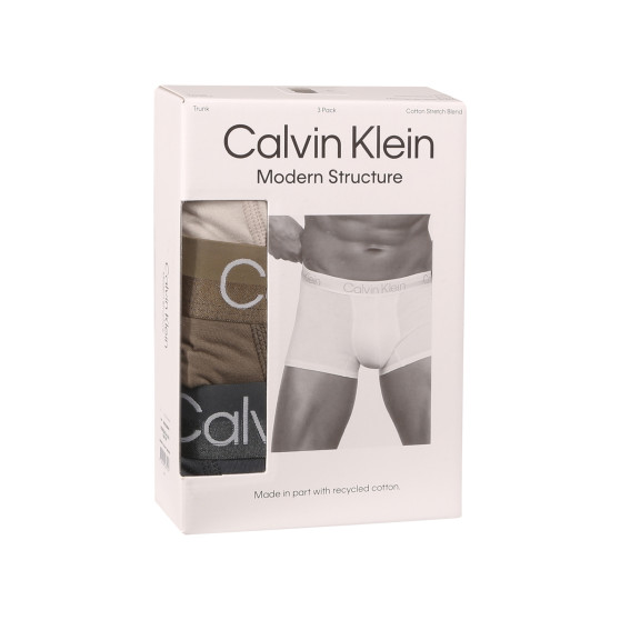 3PACK vīriešu bokseru šorti Calvin Klein daudzkrāsaini (NB2970A-N2N)