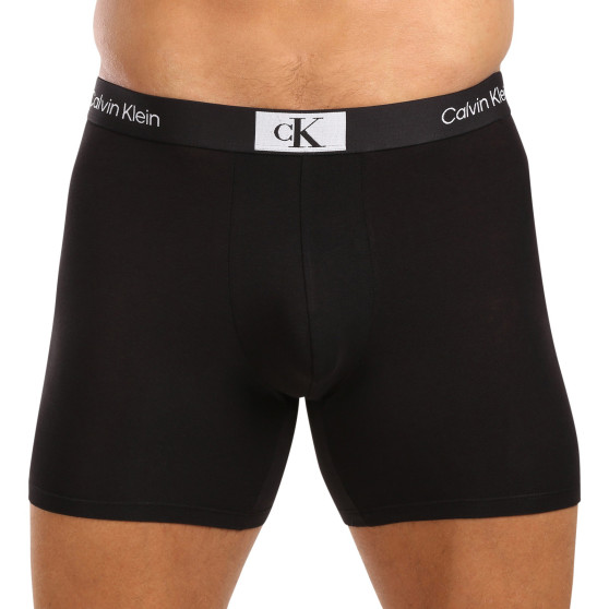 3PACK vīriešu bokseru šorti Calvin Klein melni (NB3529A-MTF)