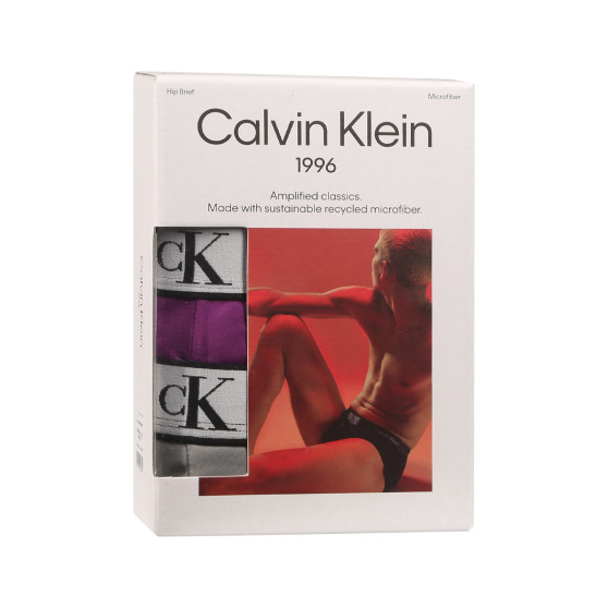 3PACK vīriešu apakšbikses Calvin Klein daudzkrāsains (NB3531A-LX5)