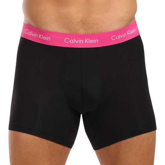 5PACK vīriešu bokseru šorti Calvin Klein melni (NB3917A-NL5)