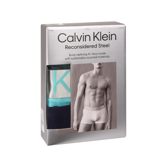 3PACK vīriešu bokseru šorti Calvin Klein daudzkrāsaini (NB3130A-N2M)