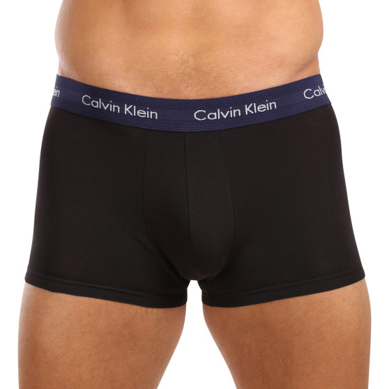 3PACK vīriešu bokseru šorti Calvin Klein melni (U2664G-MXW)