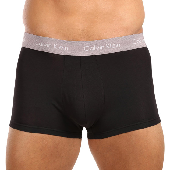 3PACK vīriešu bokseru šorti Calvin Klein melni (U2664G-MXW)