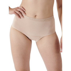 Shreddies Sieviešu funkcionālās apakšbikses pret vēdera pūšanos Hi-Waist Beige Beige (SHRED102B)