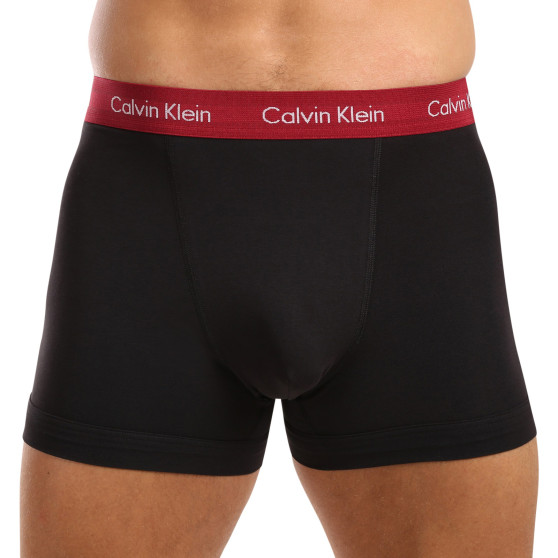 3PACK vīriešu bokseru šorti Calvin Klein melni (U2662G-NOP)