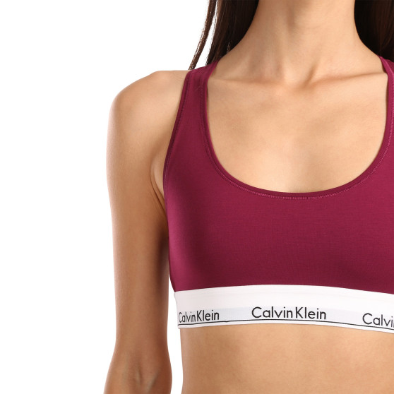 Sieviešu krūšturis Calvin Klein purpursarkans (F3785E-VGP)