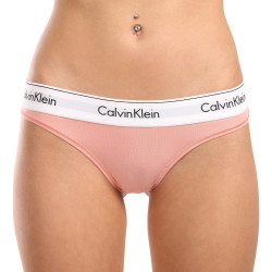 Sieviešu stringi Calvin Klein rozā (F3786E-LWG)