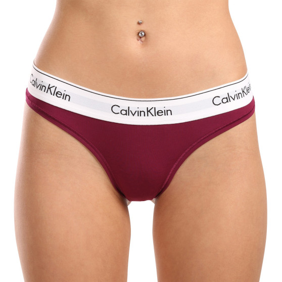 Sieviešu stringi Calvin Klein violeta (F3786E-VGP)