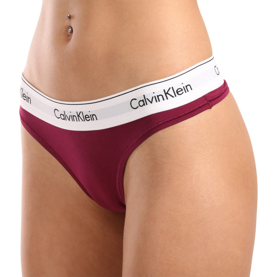 Sieviešu stringi Calvin Klein violeta (F3786E-VGP)