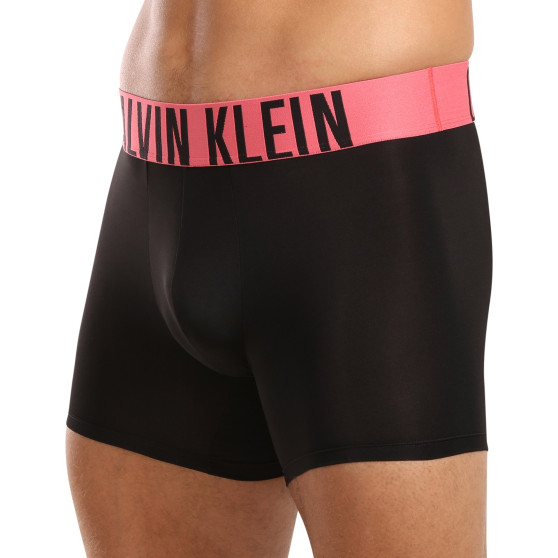 3PACK vīriešu bokseru šorti Calvin Klein melni (NB3612A-MDL)