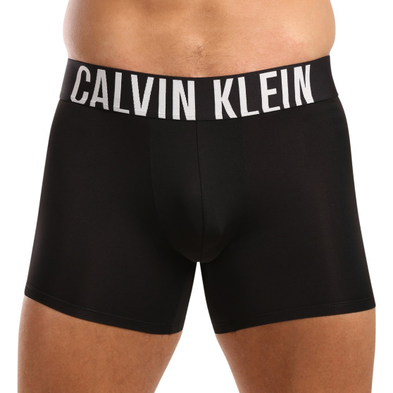 3PACK vīriešu bokseru šorti Calvin Klein melni (NB3612A-MDL)