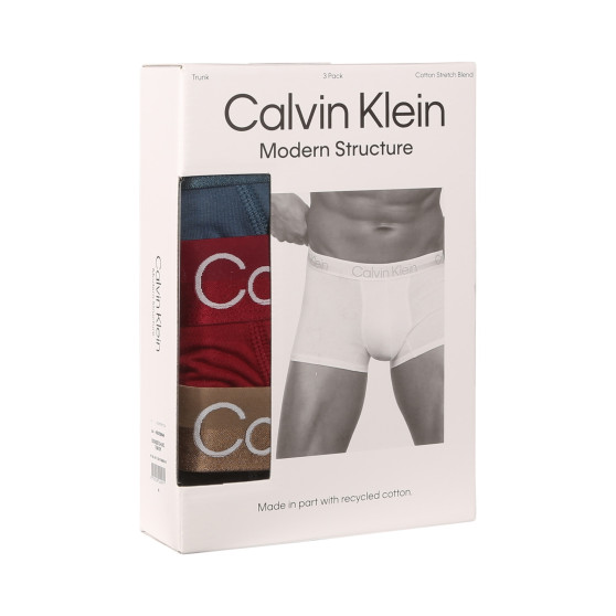 3PACK vīriešu bokseru šorti Calvin Klein daudzkrāsaini (NB2970A-MCI)