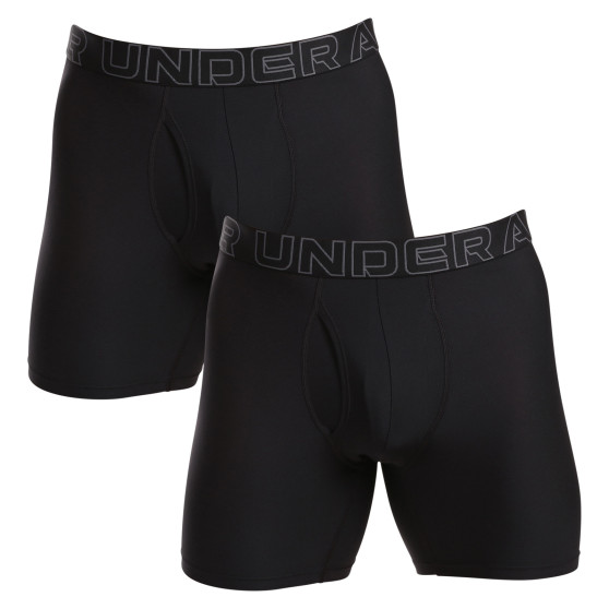 3PACK vīriešu bokseru šorti Under Armour melni (1383884 001)