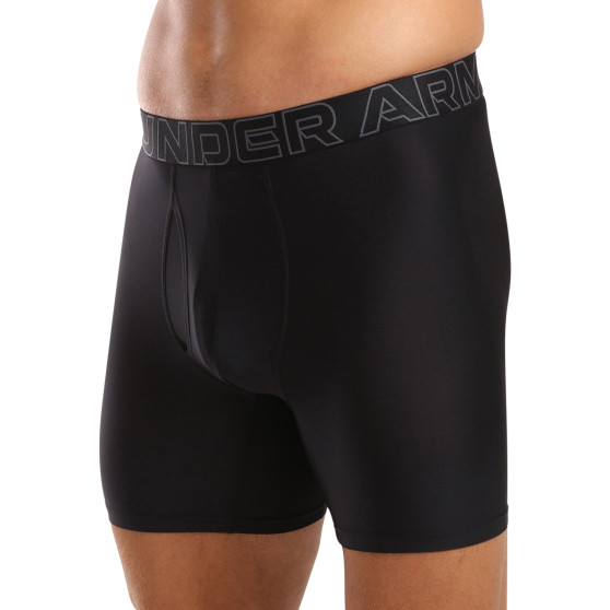 3PACK vīriešu bokseru šorti Under Armour melni (1383884 001)