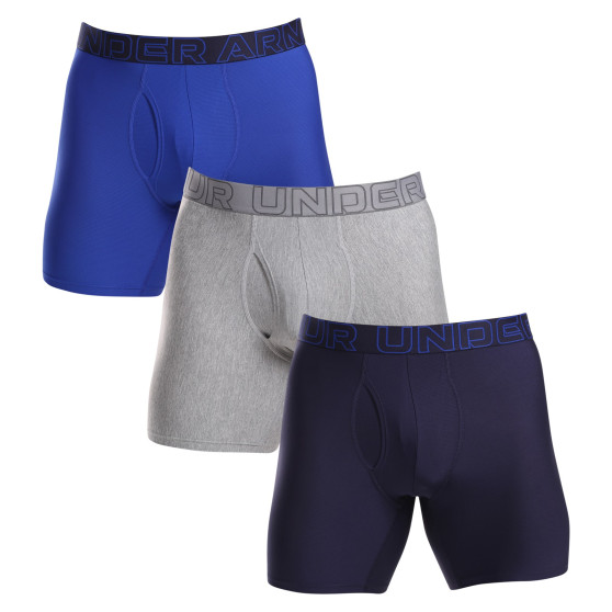 3PACK vīriešu bokseru šorti Under Armour daudzkrāsaini (1383884 410)