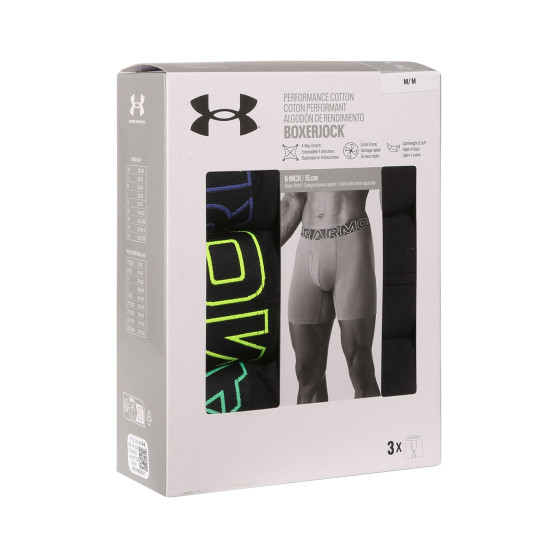 3PACK vīriešu bokseru šorti Under Armour daudzkrāsaini (1383889 002)