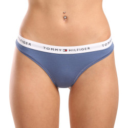 Sieviešu stringi Tommy Hilfiger blue (UW0UW03835 C4Q)