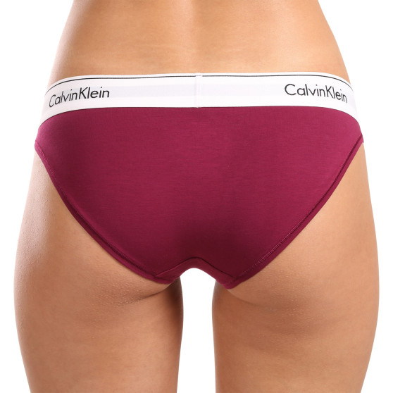 Sieviešu biksītes Calvin Klein purpursarkana (F3787E-VGP)