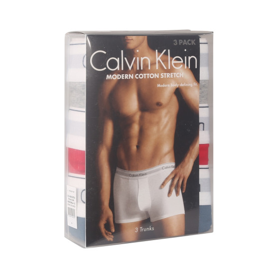 3PACK vīriešu bokseru šorti Calvin Klein daudzkrāsaini (NB2380A-N2I)