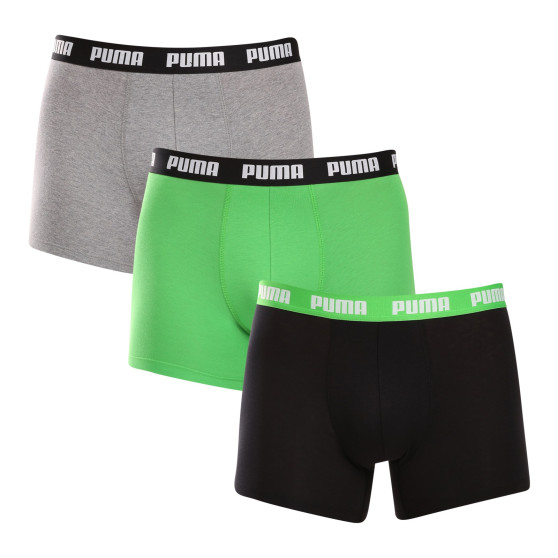 3PACK vīriešu bokseru šorti Puma daudzkrāsaini (701226820 008)