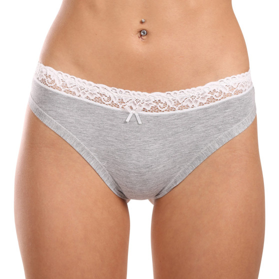 Sieviešu stringi Lovelygirl pelēks (8307-grey)