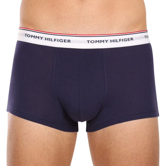 3PACK Tommy Hilfiger vīriešu bokseru šorti oversize tumši zili (1U87905252 05G)