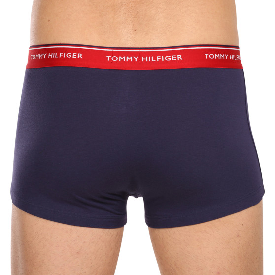 3PACK Tommy Hilfiger vīriešu bokseru šorti oversize tumši zili (1U87905252 05G)