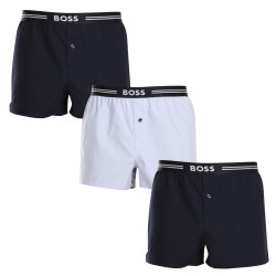 3PACK vīriešu bokserbokseršorti BOSS daudzkrāsaini (50480034 403)