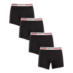 4PACK vīriešu bokseru šorti Levis melni (701224292 001)