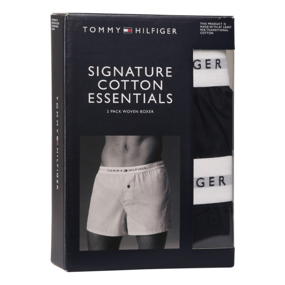 2PACK vīriešu bokserbokseršorti Tommy Hilfiger zili (UM0UM03376 0SU)