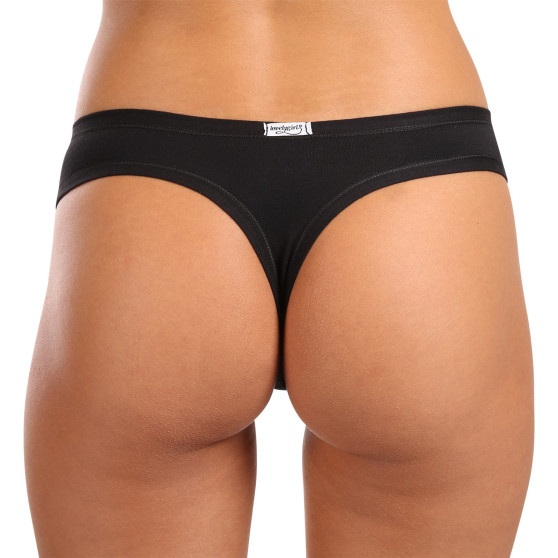 Sieviešu stringi Lovelygirl melni (3884-black)