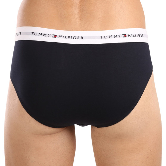 3PACK vīriešu apakšbikses Tommy Hilfiger tumši zilas (UM0UM02904 0VZ)