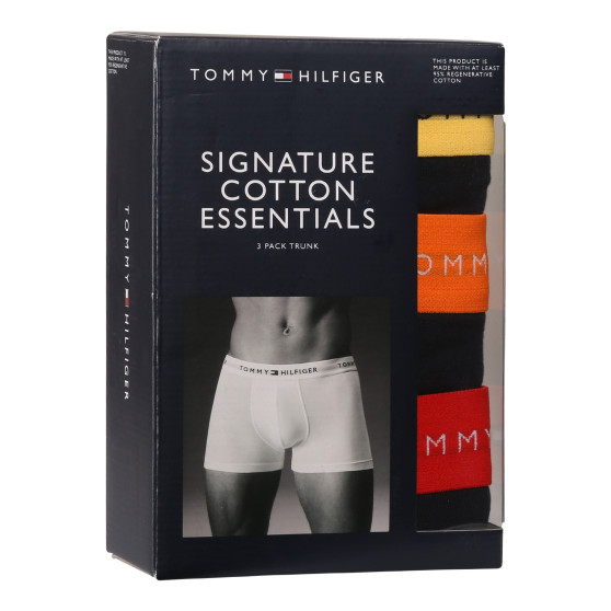 3PACK vīriešu bokseru šorti Tommy Hilfiger tumši zili (UM0UM02763 0S0)