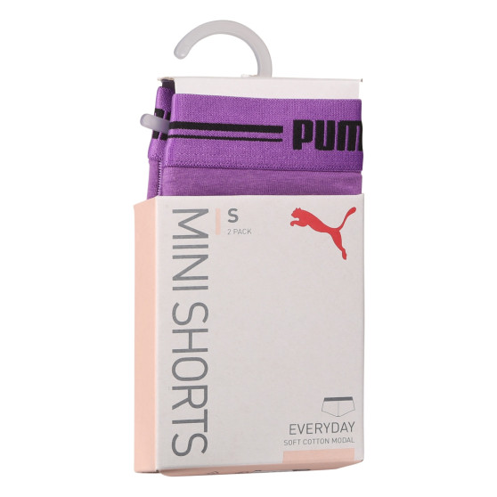 2PACK sieviešu biksītes Puma purpursarkana (603033001 020)