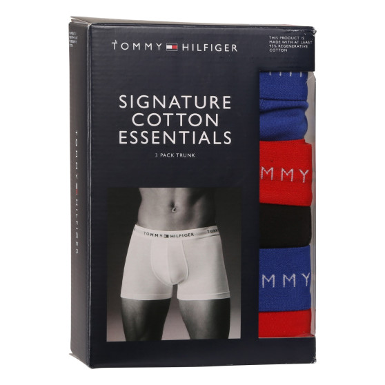 3PACK vīriešu bokseru šorti Tommy Hilfiger daudzkrāsaini (UM0UM03438 0WH)