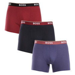 3PACK vīriešu bokseru šorti BOSS daudzkrāsaini (50514998 982)