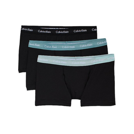 3PACK vīriešu bokseru šorti Calvin Klein oversized black (NB2665A-Q3R)