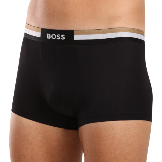 3PACK vīriešu bokseru šorti BOSS melni (50516542 001)