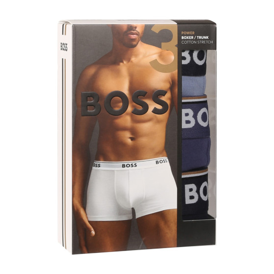 3PACK vīriešu bokseru šorti BOSS daudzkrāsaini (50517829 964)