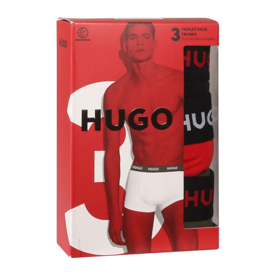 3PACK vīriešu bokseru šorti HUGO daudzkrāsaini (50517878 964)