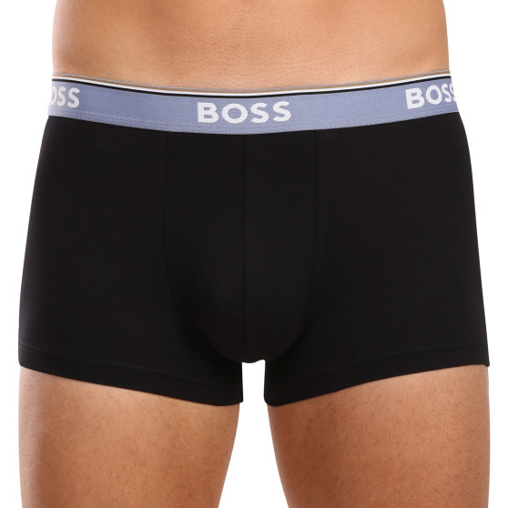 3PACK vīriešu bokseru šorti BOSS melni (50517827 980)