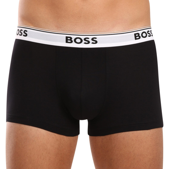 3PACK vīriešu bokseru šorti BOSS melni (50517827 980)