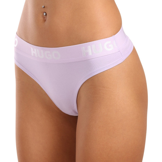 Dámská tanga Hugo Boss růžová (50480166 663)