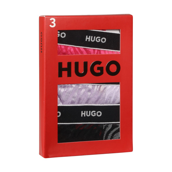 3PACK sieviešu biksītes HUGO daudzkrāsains (50523826 960)