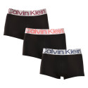 3PACK vīriešu bokseru šorti Calvin Klein melni (NB3074A-MJ3)