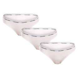 3PACK sieviešu biksītes Calvin Klein daudzkrāsains (QD5207E-NPA)