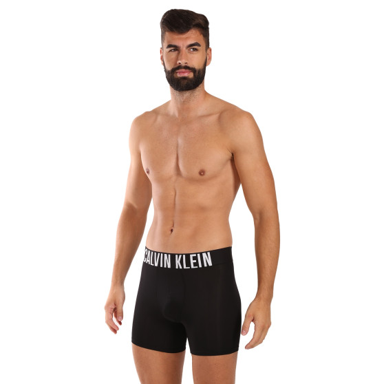 3PACK vīriešu bokseru šorti Calvin Klein melni (NB3612A-Q1L)