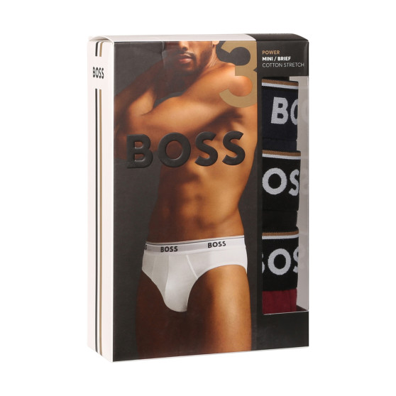 3PACK vīriešu apakšbikses BOSS daudzkrāsains (50517826 976)