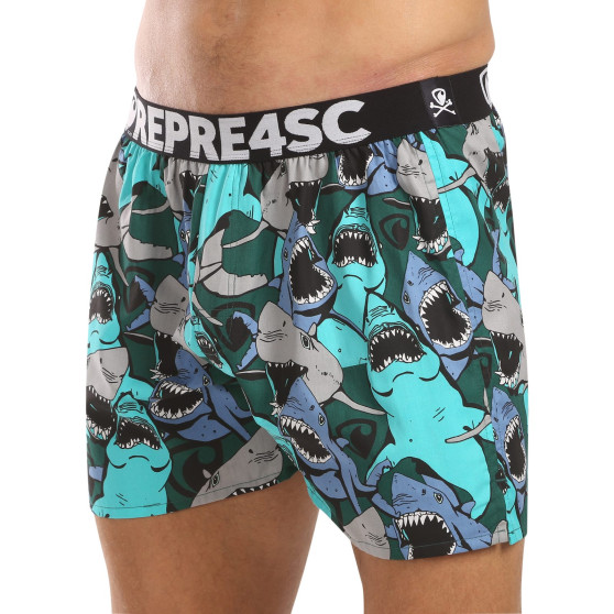 Represent Vīriešu šorti ekskluzīvi Mike Happy Sharks (R4M-BOX-0709)